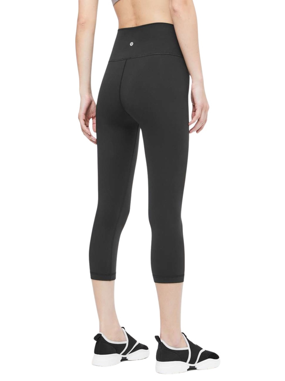 Lululemon Wunder Under Crop (Hi-Rise) *Full-On Luxtreme 21” Size 10 Black Capris